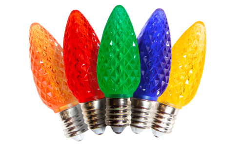 Minleon C9 V2 faceted LED bulb